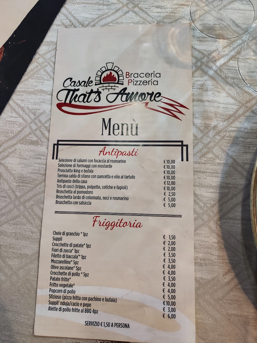Menu Pizzeria Casale That's Amore-1