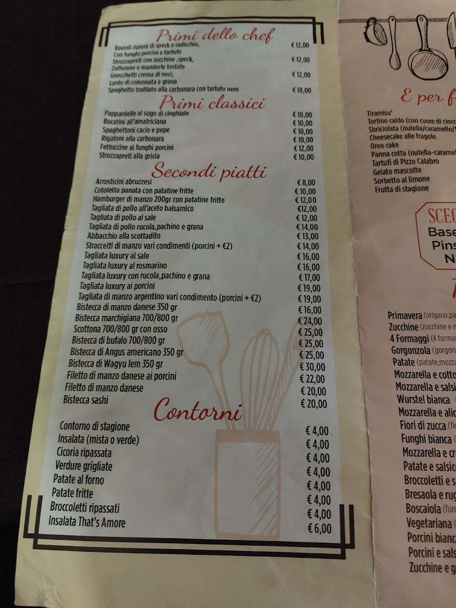 Menu Pizzeria Casale That's Amore-10