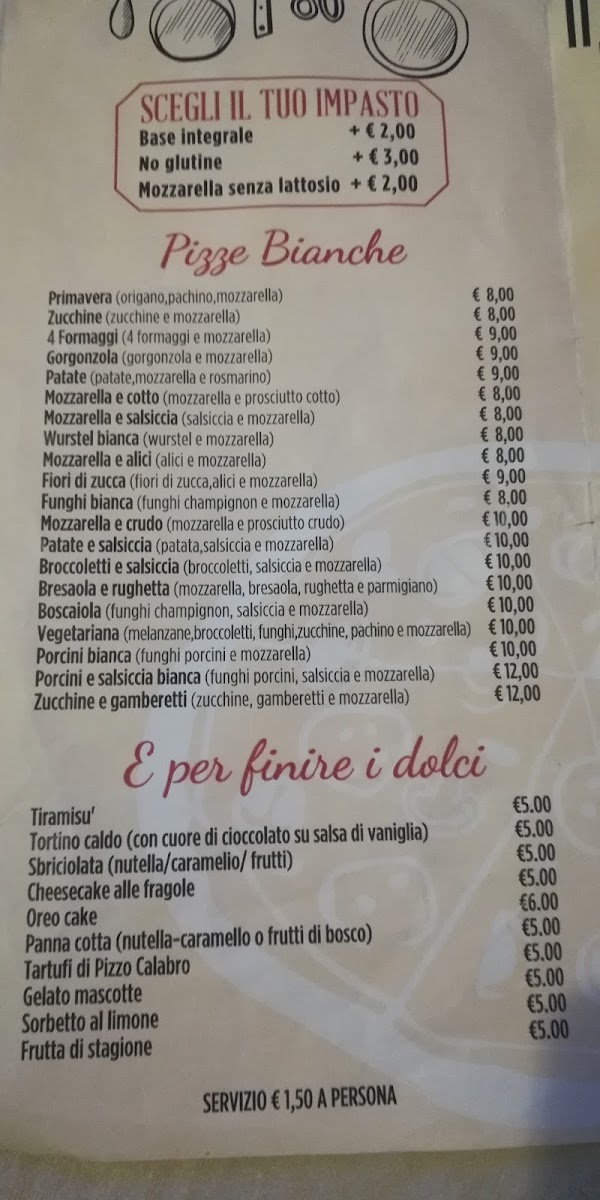 Menu Pizzeria Casale That's Amore-2